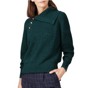 Tara Jarmon Nelly Sweater emerald green size small